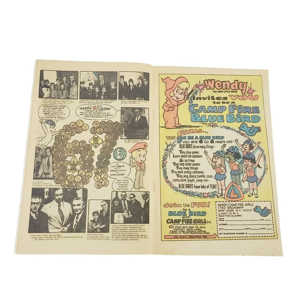 Richie Rich The Poor Little Rich Boy & Casper Comic Adult's No. 22 Holiday Issue